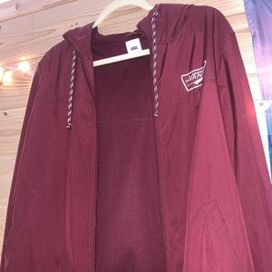 Like new vans light jacket. size XL